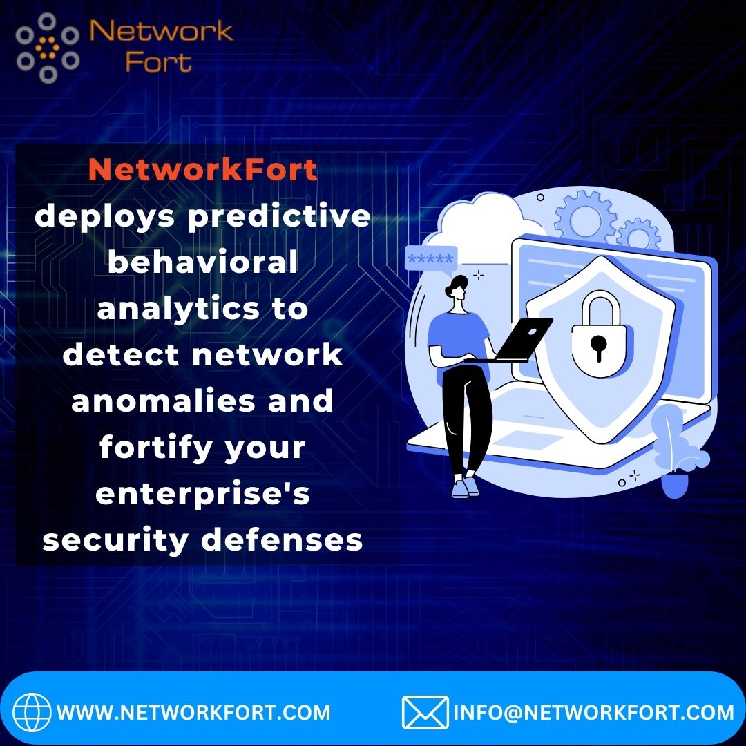 Network_fort's tweet image. Protect your #criticaldata from #cyberthreats with NetworkFort.
Leveraging #machinelearning techniques, it detects network anomalies and fortifies your enterprise&apos;s security defenses.
Stay one step ahead of #cybercriminals with predictive behavioral analytics. #Cybersecurity