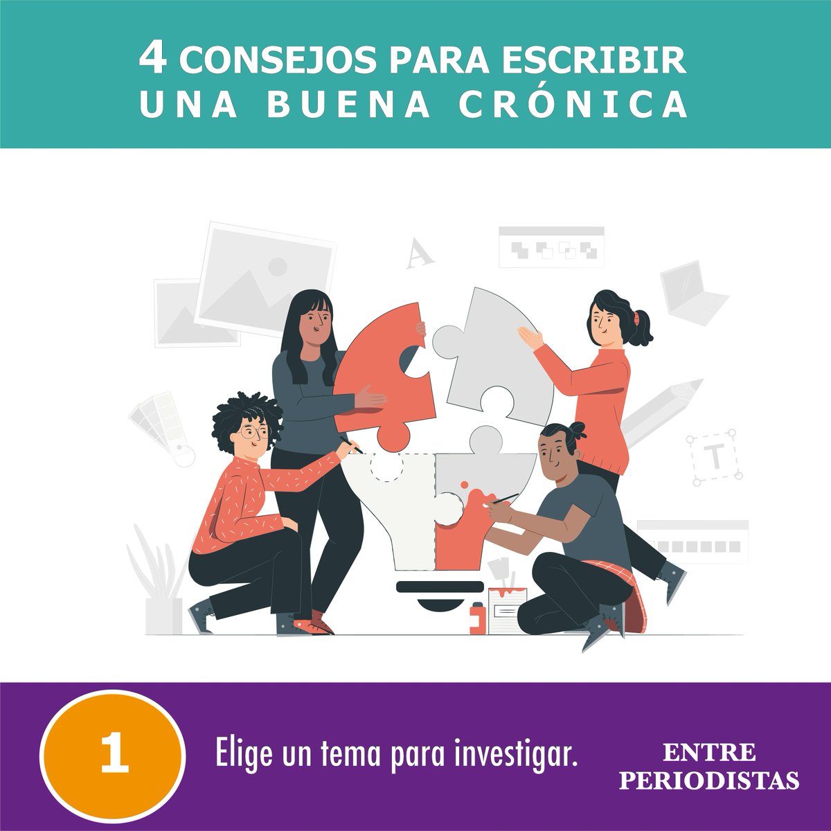 entreperiodista's tweet photo. ¿Cómo #escribir buenas crónicas?: https://t.co/dlknRFZp4N ¡Aprende el arte de narrar inolvidables historias! 🤓 ✍️ 📚 #periodismo #literatura #comunicación #escritura #reportaje https://t.co/ao9h0ahV4E