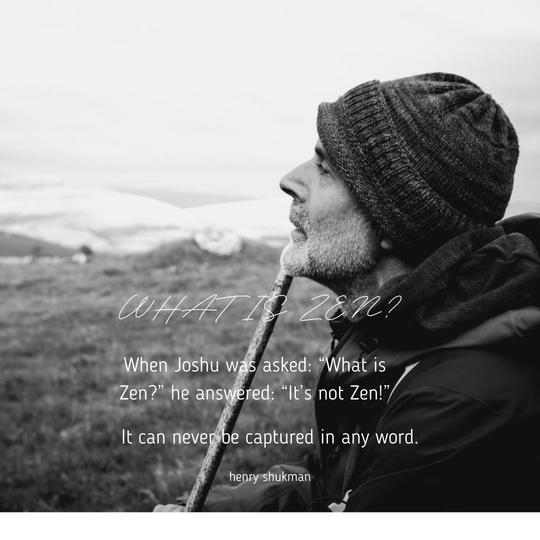 Zen can never be captured in any word ❔