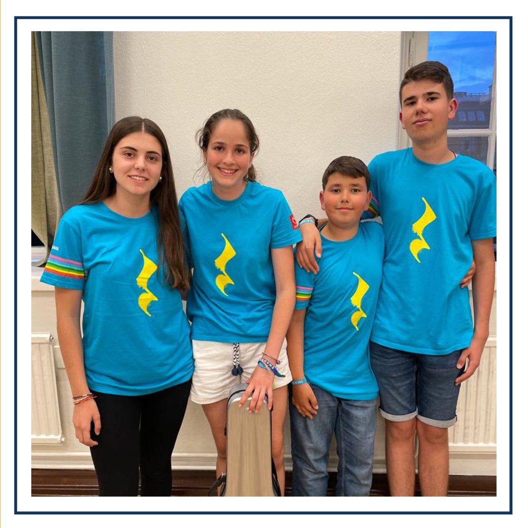 Cuatro de nuestros alumnos (Irene, Ismael y Guillermo y Blanca) se desplazaron hasta Goteborg, Suecia, para participar en el encuentro musical #sbsgbg2023 con más de 2000 jóvenes de toda Europa 🎼🎵