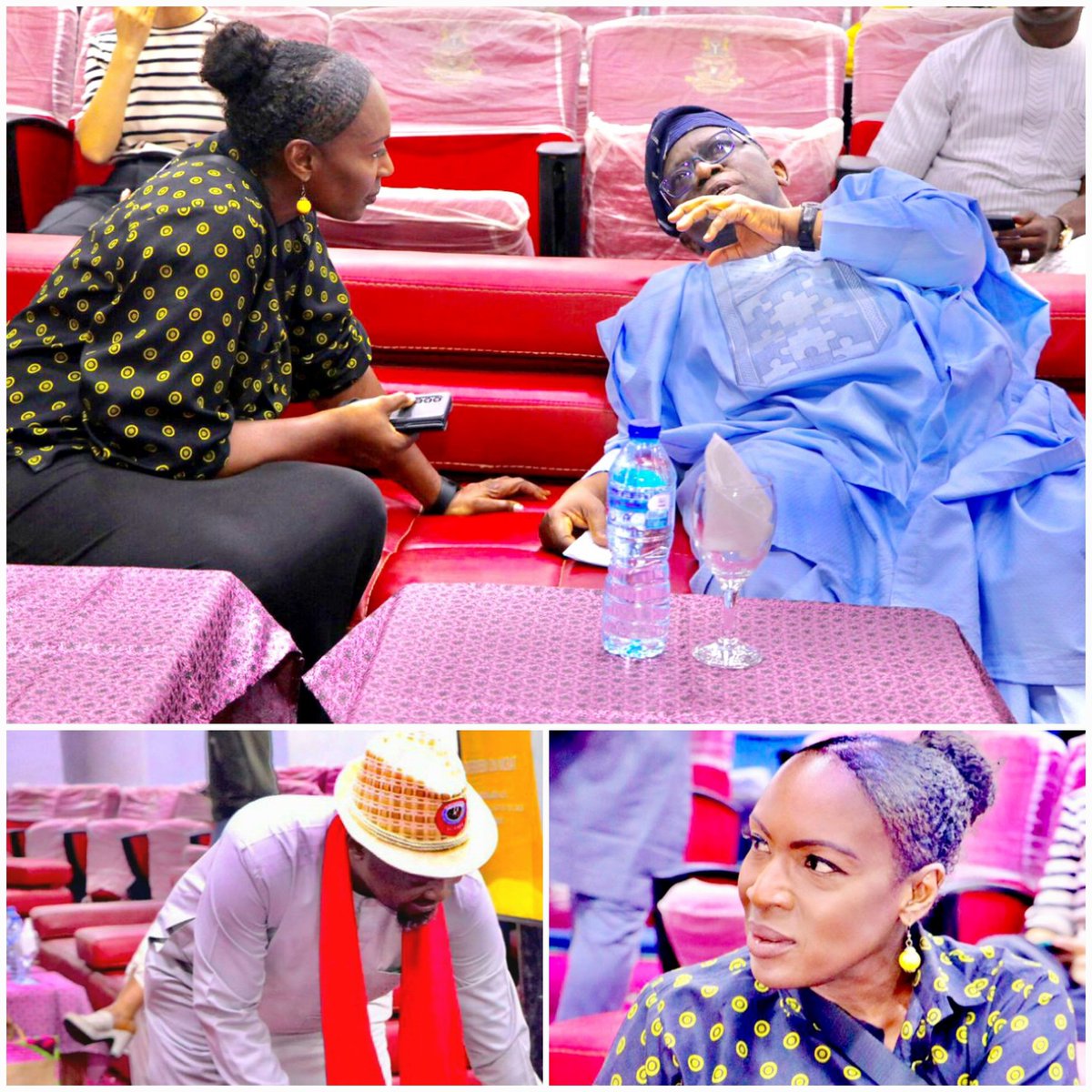 amoi_unplugged's tweet photo. 3 ways to fight cancer. Early detection, EARLY DETECTION, Early Detection.   Former Min of Health, Prof. Isaac Adewole with Chioma Ikejiani, National Institute for Cancer Research &amp; Treatment  (NICRAT) Dr. Adamu Umar President Nigeria Cancer Society Photo credit 
@kingluterikyobo https://t.co/EgcSU0Q1To