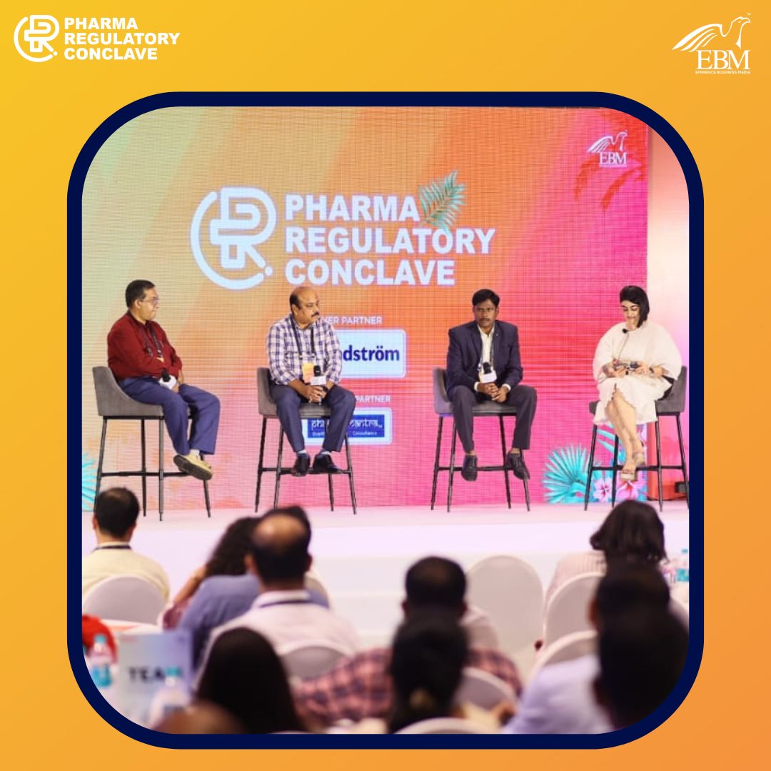 eminence_group9's tweet photo. A dedicated Q&A session moderated by our Managing Director Ms. Guneet Kaur along with industry experts Mr. Dr Prafulla Nandi , Dr. Arani Chatterjee and Dr Praveen Cherukupali for all delegates at Pharma Regulatory Conclave 2023.
#eminencebusinessmedia #ebmprc #ebm #prc #pharma https://t.co/hHhC6RY0bY