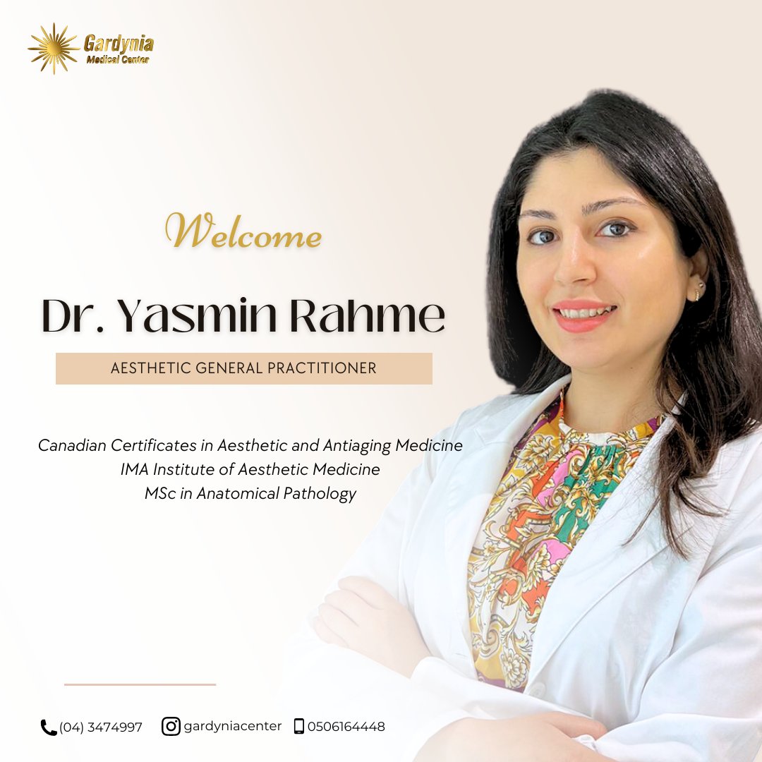 We are thrilled to welcome Dr. Yasmin to our clinic! 🎉 Her expertise and compassion make a fantastic addition to our team.💛 #WelcomeDrYasmin

#gardyniacenter #dubaiclinic #dubailife #beauty #lifestyle