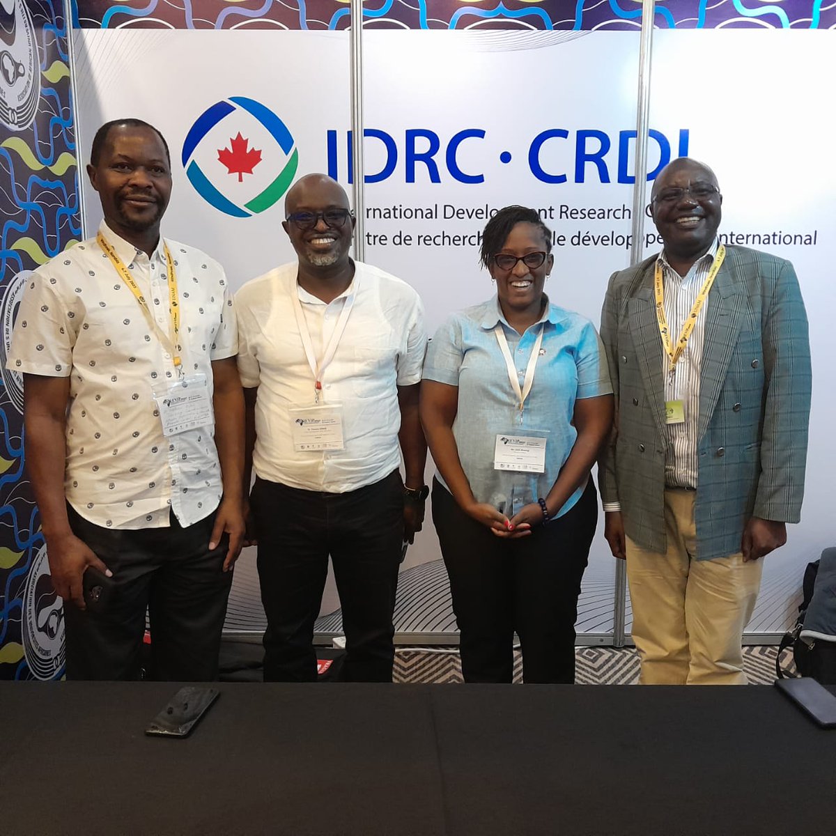 In photo: The Research and Related Capacity Strengthening (RRCS) Division team representing APHRC