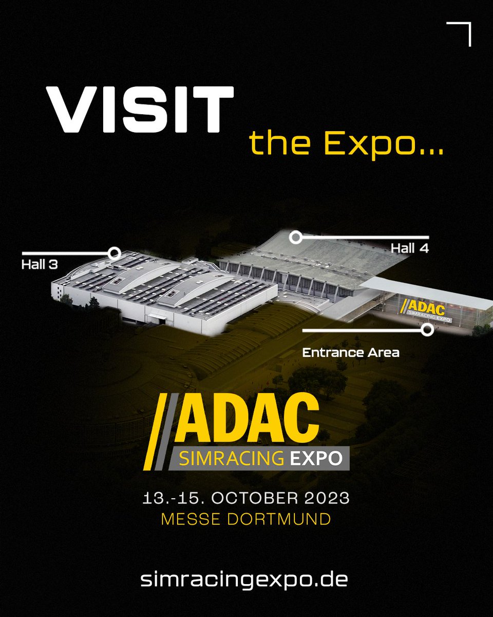 SWV_Agentur's tweet photo. #ExploreOurProjects #ADACSimRacingExpo @SimRacingExpo at Dortmund!💪🏼In addition to the complete event orga, as a full service agency we are also fully responsible for all social media channels & activities, as well the website. #SouthWestVision #SWVAgency #SRE23 #SimRacing 🏁 https://t.co/mqajS3JidQ