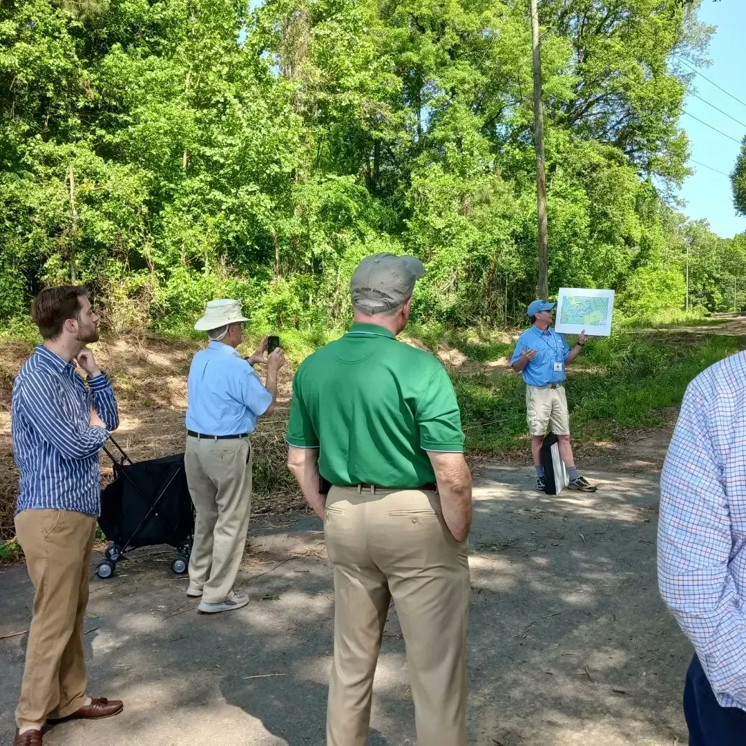 The Battle of Congaree Creek Your: Meet on Saturday, July 8th at 11:00 AM in front of the Cayce Tennis Center located at 1120 Fort Congaree Trail in Cayce. This free tours is nearly 2-miles long and will take about 2 hours. #TimeforHistory.
Thanks to Martin Pate for artwork.