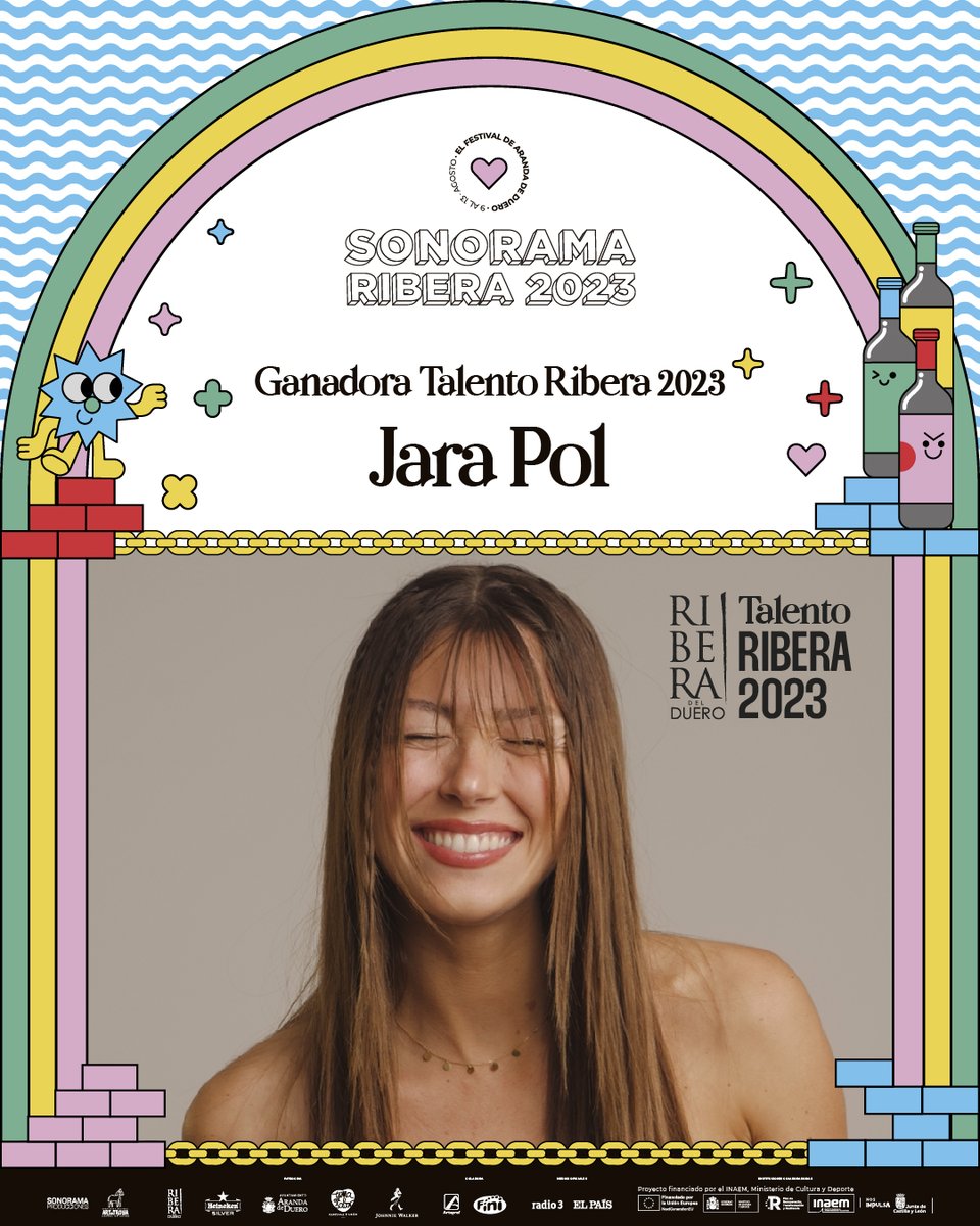 DORibera's tweet photo. ¡Ya conocemos a la ganadora «#TalentoRibera 2023»!

¡Enhorabuena @jarapol_!

Muy pronto brindaremos contigo en el @sonoramaribera 🍷 https://t.co/XQQI2SZwPc