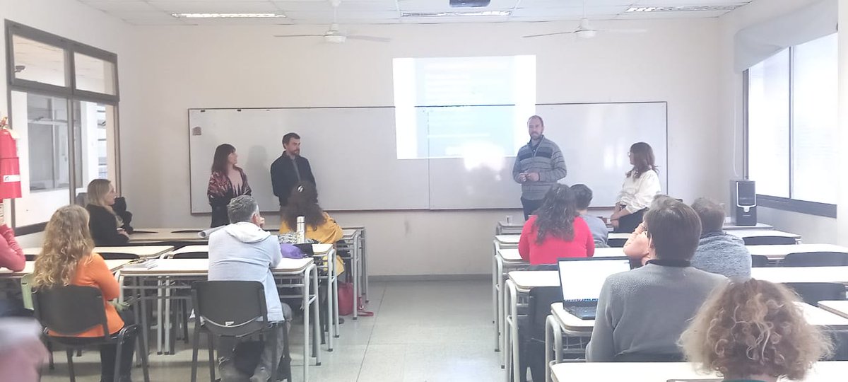 PatryCereso's tweet photo. El pasado jueves 29 de junio, #DesarrolloTerritorial_UNCuyo acompañó al CUP- Centro Universitario PyMES, en la presentación del Programa de Transformación Digital, Innovación y Herramientas de Gestión Empresarial para MiPyME en el sur provincial y participaron empresas del medio. https://t.co/t1iPIUrfhv