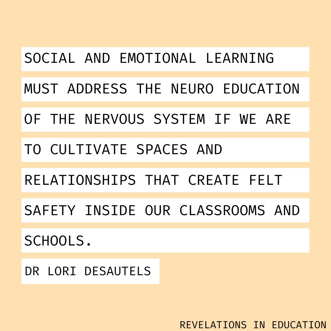 Felt safety 💛

#socialemotional #SEL #education #educators #schools #students #appliededucationalneuroscience #nervoussystem #safety