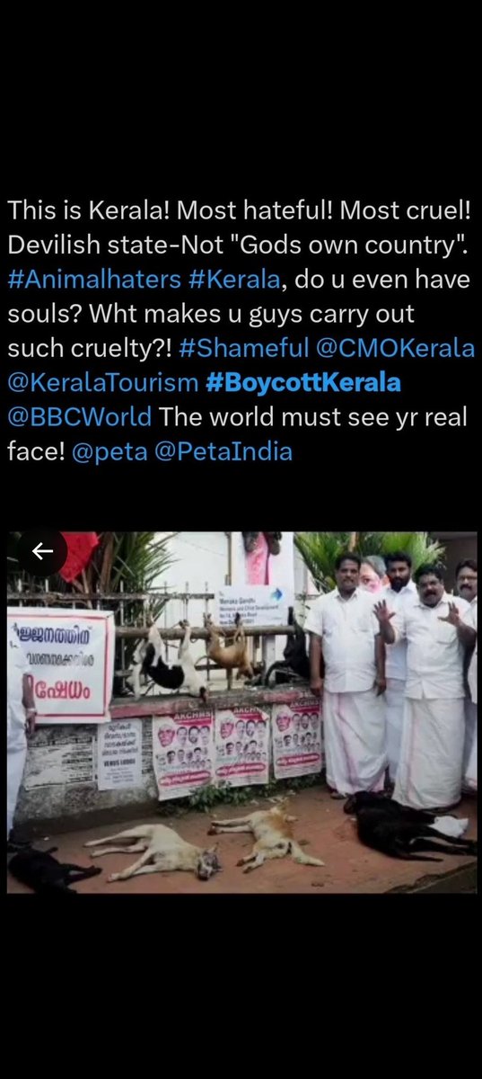 #boycottkerala

Karma will follow