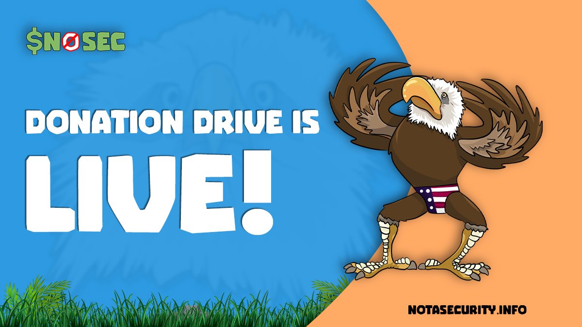 Donations for #NotASecurity are live! Help us prove that not all digital assets are securities.

You can donate by following the simple steps in the link below:

notasecurity.info/promo

Have any questions or issues, connect to us here 
t.me/notasecurityme…