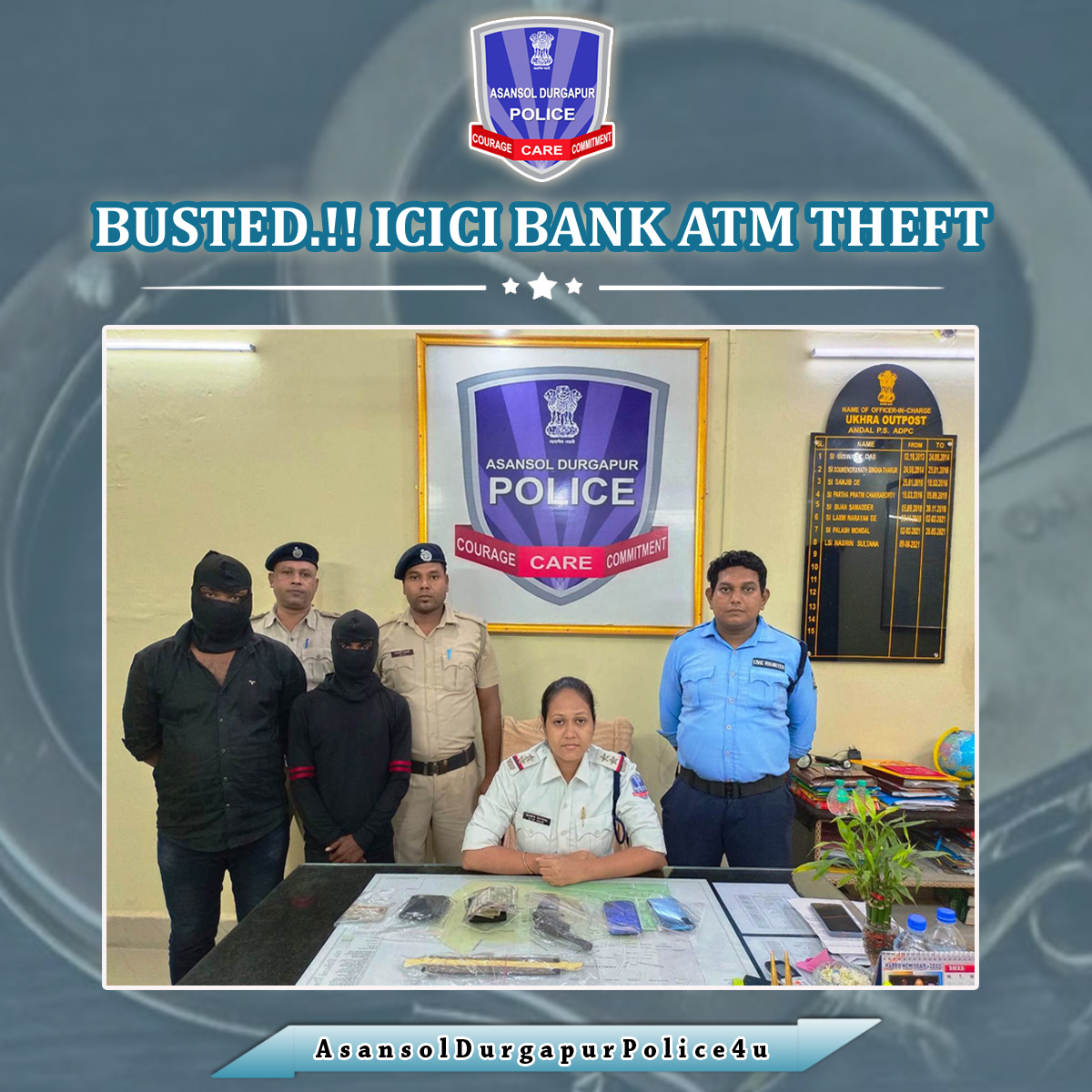 Asansol Durgapur Police tweet media