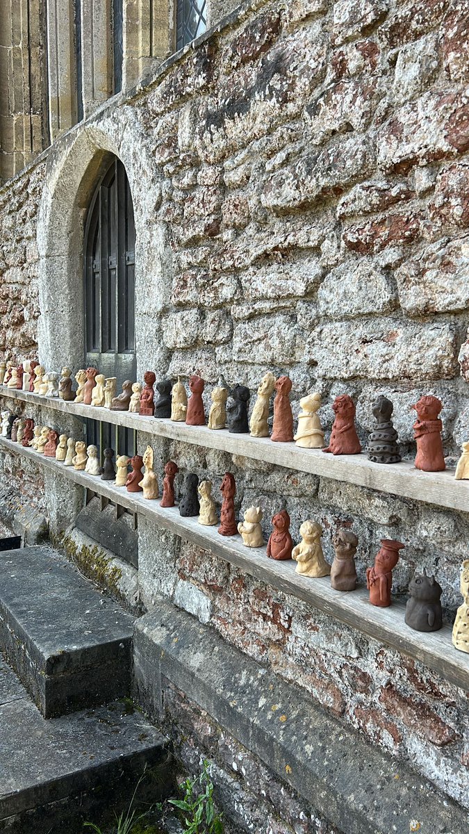 It has been a week of mixed emotions. We were devastated to find many figures have been vandalised since being sited. BUT the community has risen above those few who have tried to spoil this amazing project. Kind volunteers have yet again supported us to help reinvent the trail.