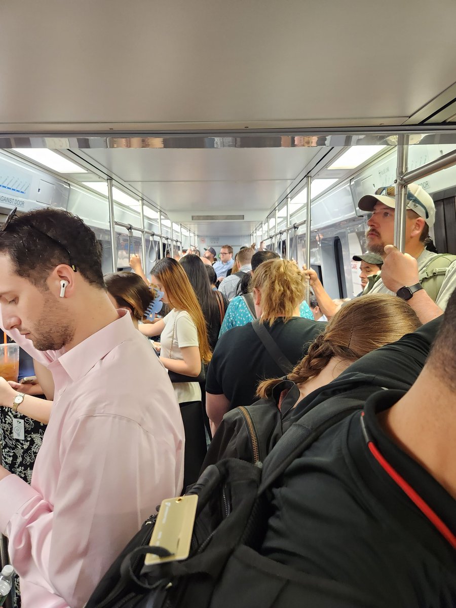 The Sumner Tunnel will be closed for 8 weeks starting today. To encourage people to use public transportation during the closure, the MBTA will not collect fares on the Blue Line. This morning an inbound BL car was packed with commuters.