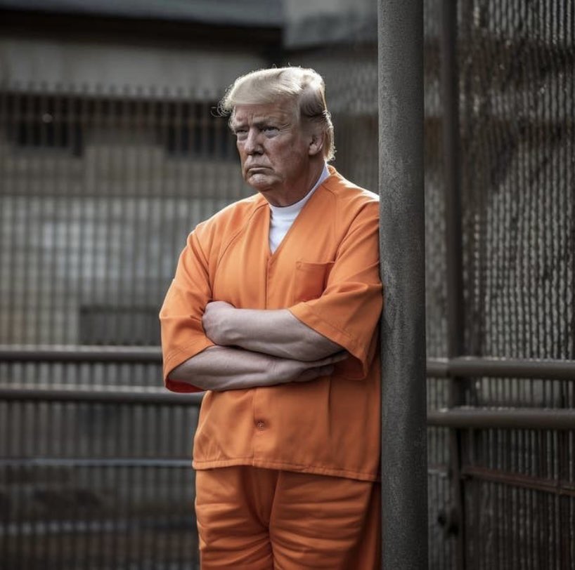 joncoopertweets's tweet image. Remember — with each passing day, Trump draws closer to serving time in prison. 😁