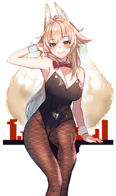お狐🦊バニー stacking chips! 