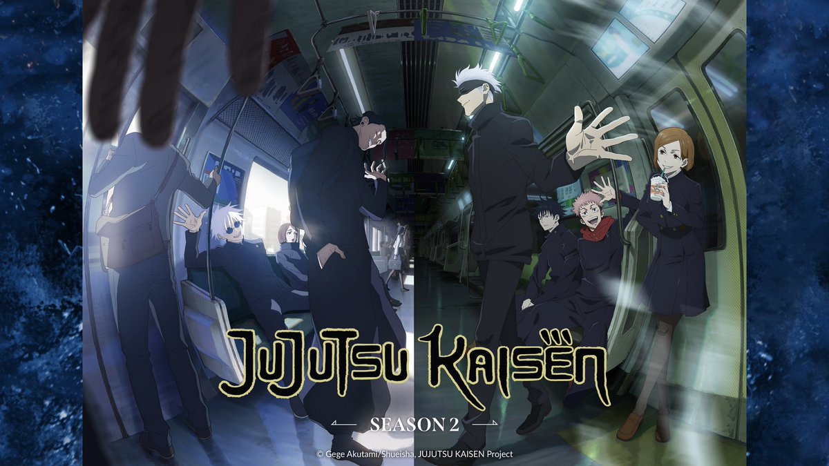 JUJUTSU KAISEN Season 2 coming to Crunchyroll tomorrow! IT'S FINALLY HERE!

✨More: jujutsukaisen.jp