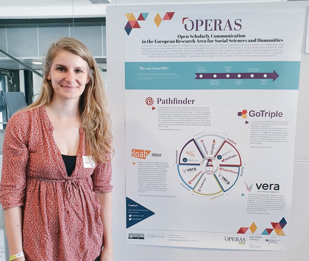 OPERAS_GER's tweet photo. Vielen Dank für den bereichernden Austausch beim #OSF2023DE #OpenMarketplace! Wir nehmen wichtige Impulse mit, v.a. aus dem extrem spannenden&vielseitigen Workshop zu #ScienceTracking heute mit @TIBHannover @ElsevierConnect @RenkeSiems @ZB_MED @SpringerNature @FrontiersIn -danke! https://t.co/rmBKwr6z7l