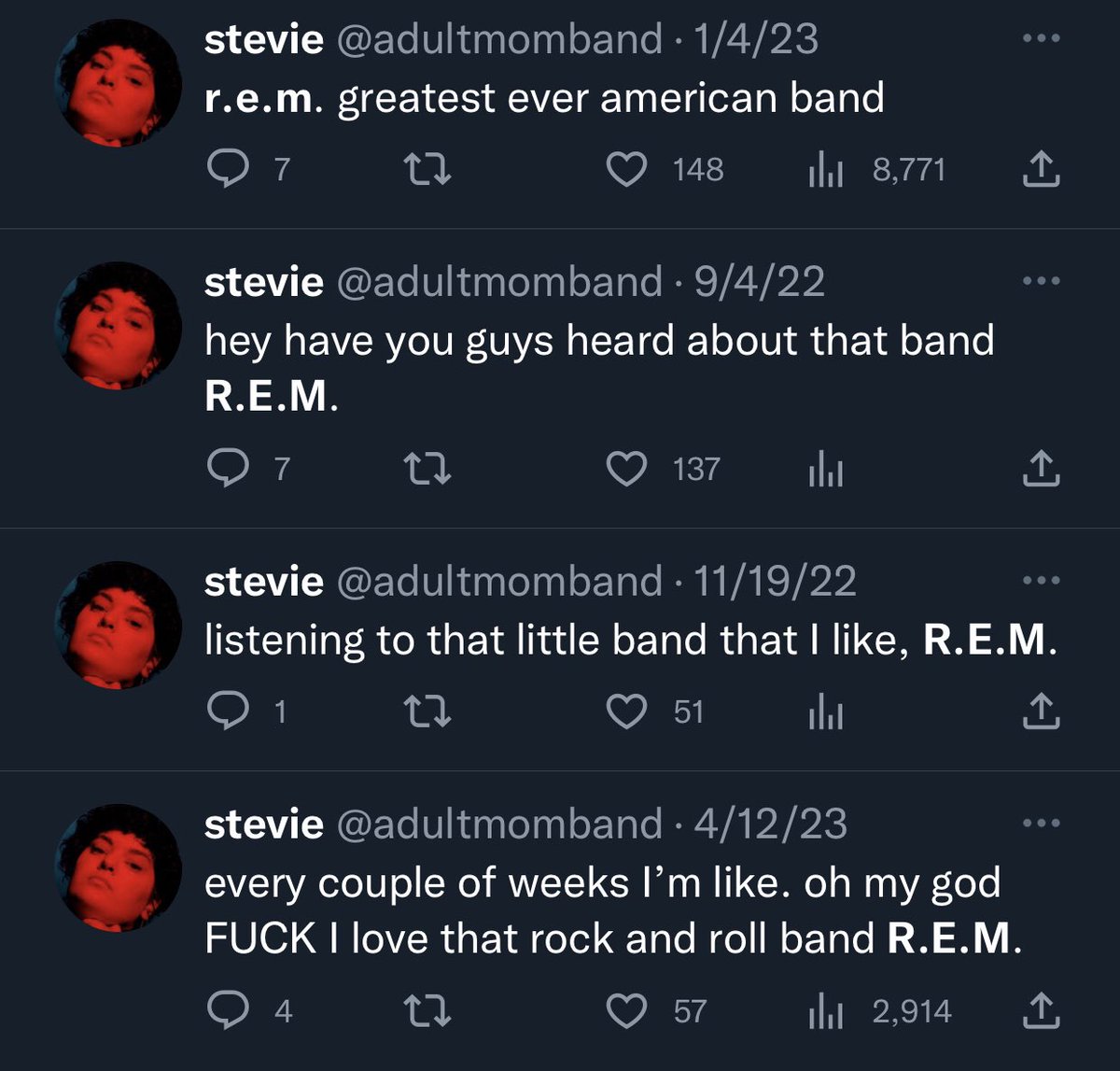 stevie tweet media