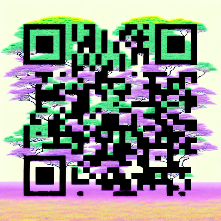 #promptDanai QR code Art