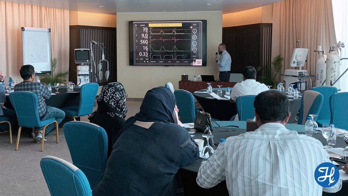 HamiltonMedical's tweet photo. The Hazm Mebaireek General Hospital welcomed our Clinical Application team for 3 days of training in #Qatar. A huge thank you to our partner Experts Medical for organizing it, and to all participants for their engagement!
#CriticalCare #VentilationKnowledge #RespiratoryTherapy https://t.co/wUqezw7xxK