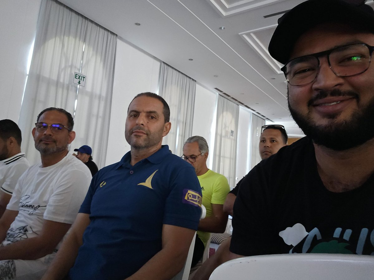 SamiAyed13's tweet photo. المشاركة في الملتقى الوطني للمدربين التونسيين لكرة القدم 🇹🇳🇹🇳⚽️⚽️ https://t.co/ze8JjeGx4r