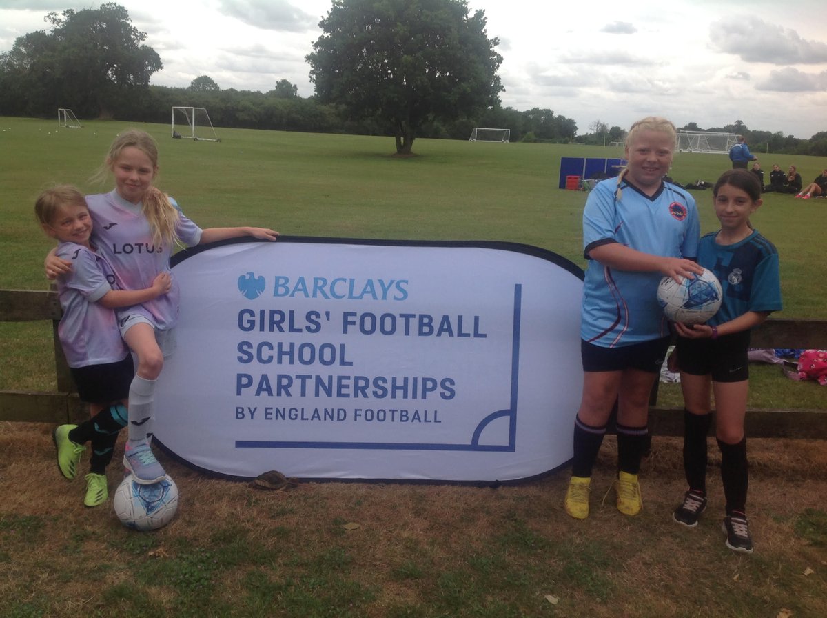 AlburghCE's tweet photo. Our year 3, 4 & 5 girls attended a School Games Football Festival @Langley High School yesterday. They thoroughly enjoyed their time and it was a great inspiration for this year's Women's World Cup! #schoolgames #girlsfootball #FIFAGoingBeyond #england @JillScottJS8 @FIFAWWC https://t.co/bZFYV3BtXp