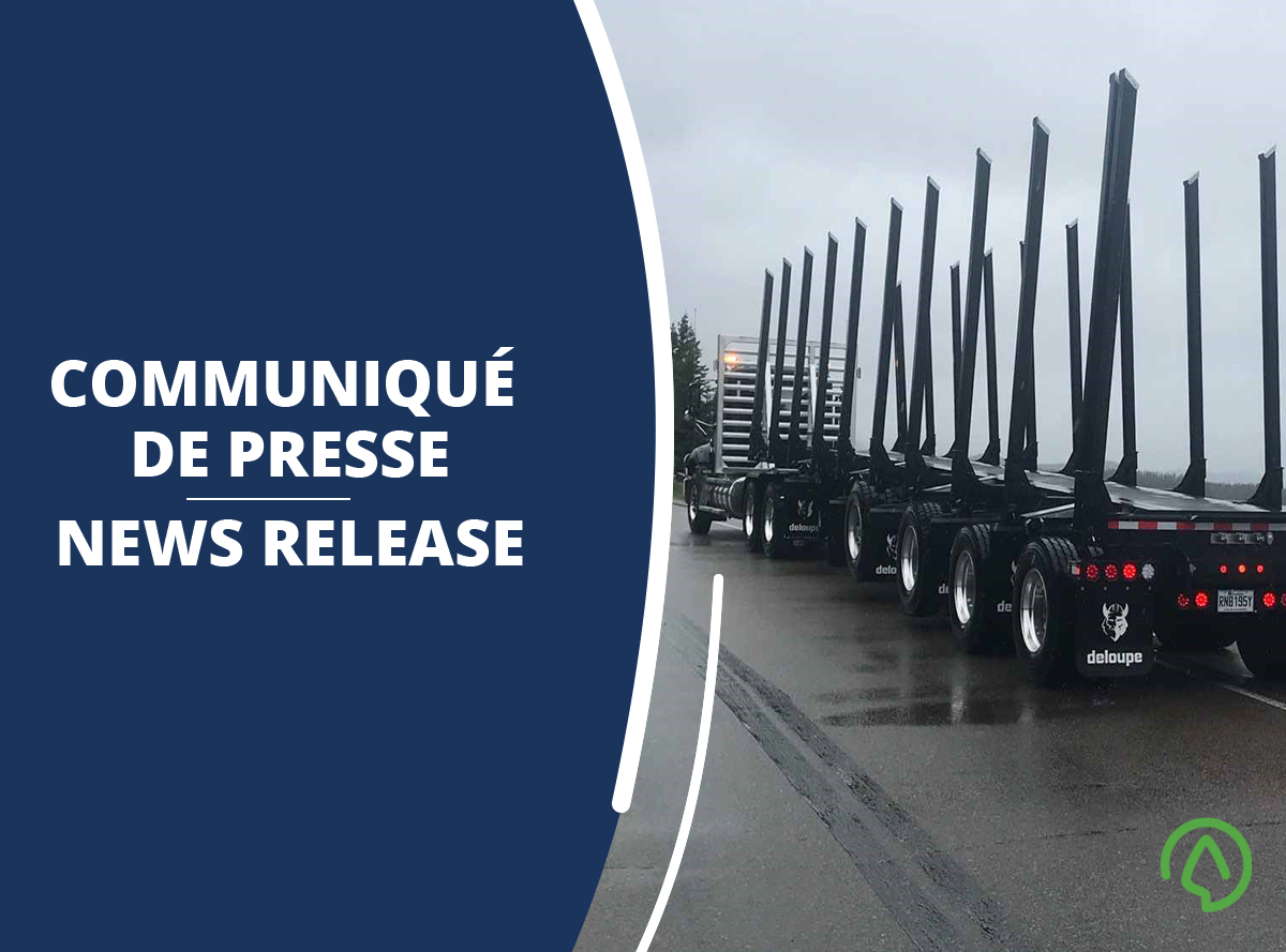 FPInnovations's tweet photo. #NEWSRELEASE: very promising results in terms of #fuel economy and #reduction of #GHG emissions during the field testing of an innovative #electricdrive #trailer for use in #forestoperations.
https://t.co/rHuEpAXkYX https://t.co/hNLdv2nAO7