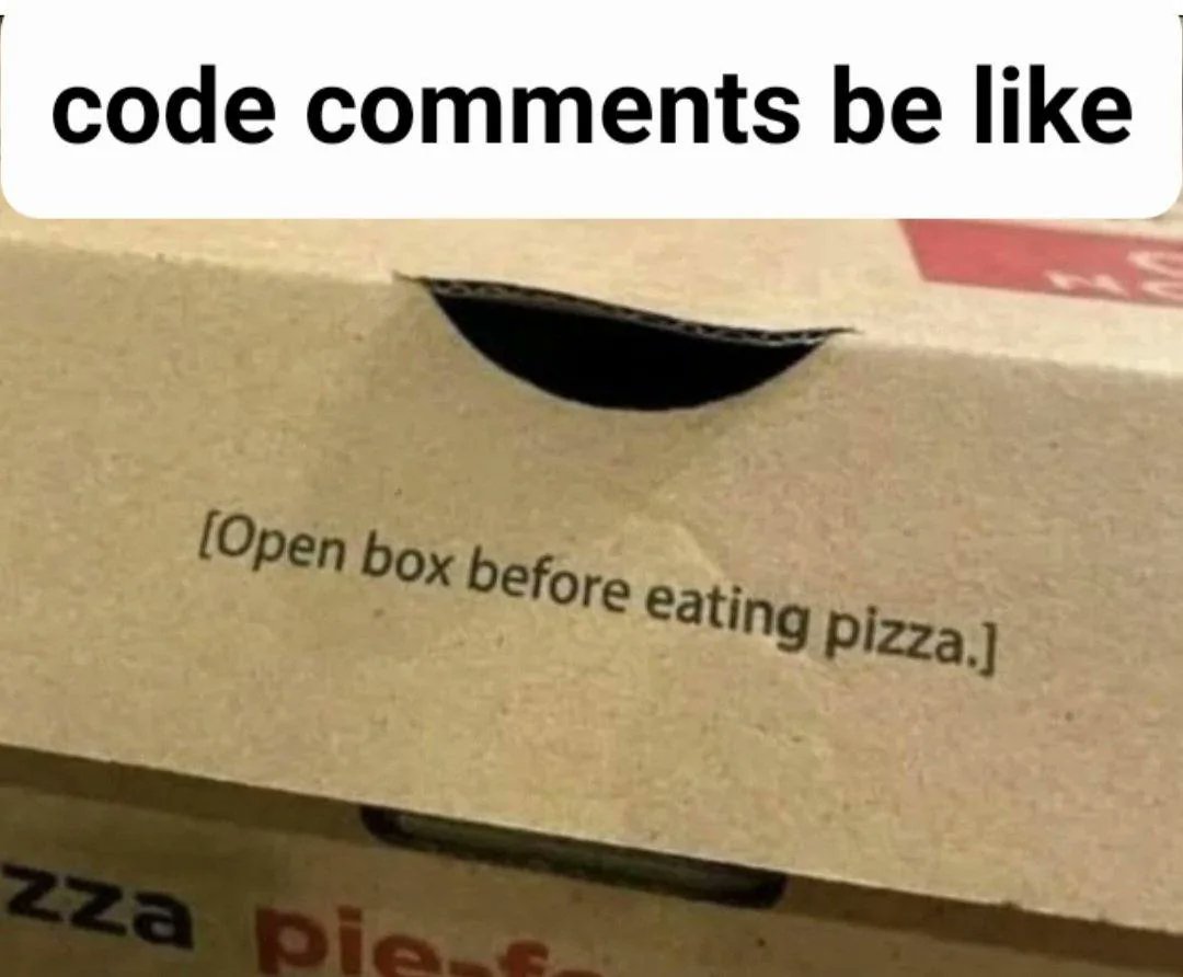 tom_antok's tweet photo. Me, adding comments to my code https://t.co/6TgvoJtH4v