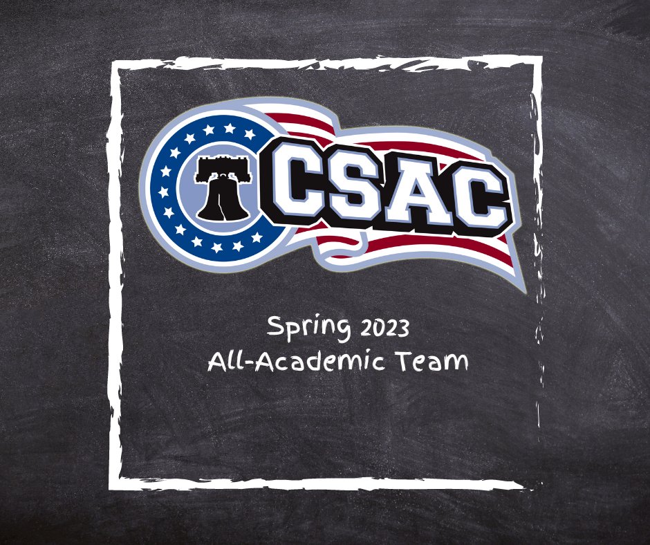 NEWS: Congratulations to the 562 student-athletes who were named to the CSAC Spring 2023 All-Academic Team! 📰: csacsports.com/news/2023/6/30…