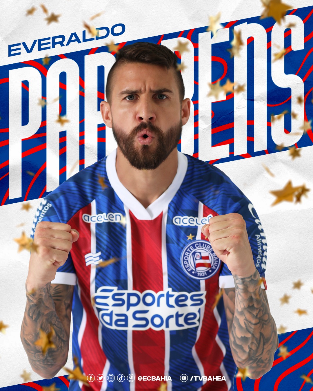 Autor do gol  Notícias Esporte Clube Bahia