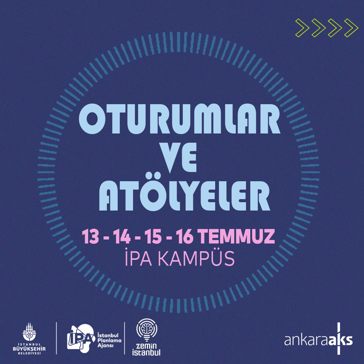 kampus_ipa's tweet photo. UrbanJam 02. İstanbul için hazır mısın? 
📌 Mentorlarla birlikte oyun geliştirecek katılımcılardan biri olmak için son başvuru tarihi 7 Temmuz.
📌 Herkese açık oturum ve atölyeler için kapıda kayıt olmak yeterli.  @zeministanbul @Ankaraakss https://t.co/rZ0uGddb0Q