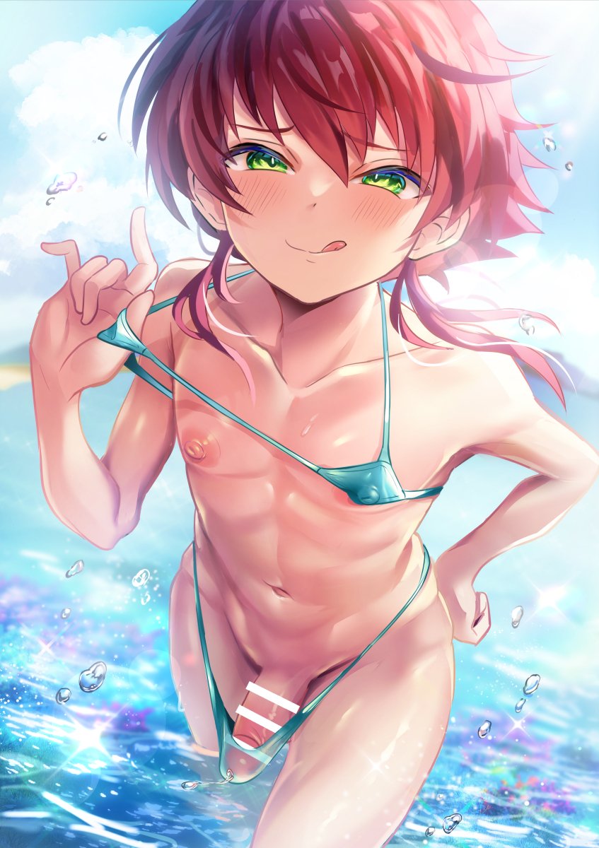 mahiruchika's tweet photo. マイクロビキニ兄👙

#ビキニの日 https://t.co/GK0fdsg85T