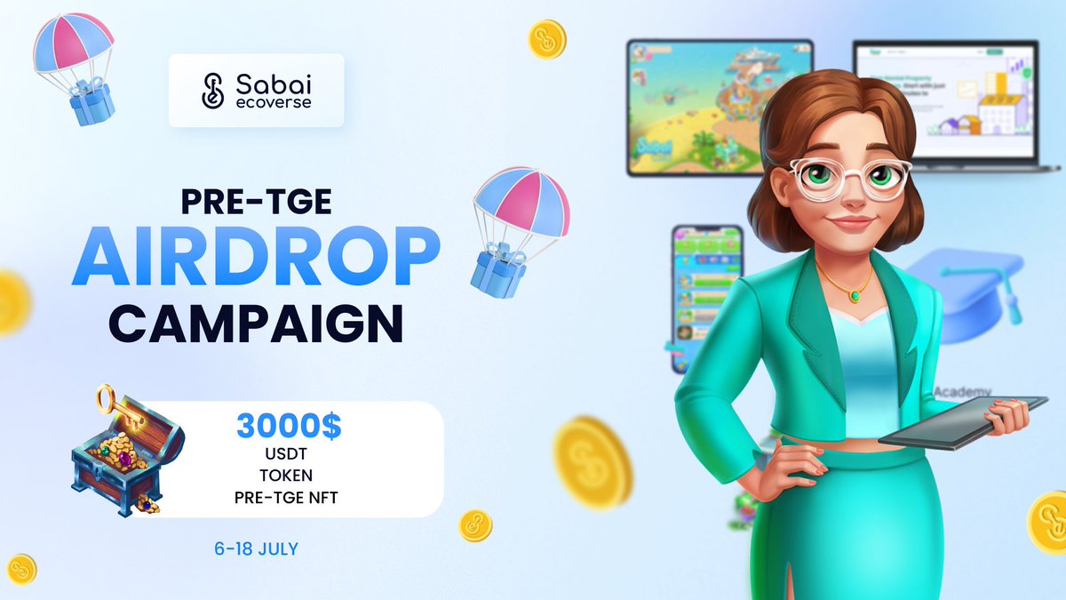 Are you ready Sabai Fam?🌴

Details will be tomorrow! 😏 

#Airdrop #tge #Giveaway #USDT #crypto