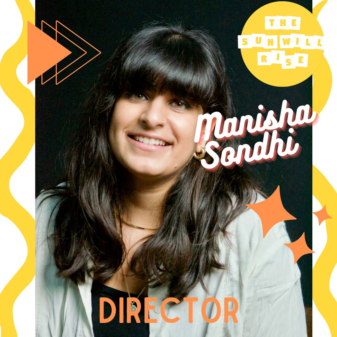 _CityLighthouse's tweet photo. Meet our director! @manisha_sondhi
Pronouns: she/her
Favourite song: ‘better’ Jack Garrett 
What I love about the show: I love the fact that this show wears its whole heart on its sleeve. We all need a reminder occasionally of the fact that the sun will always rise tomorrow (1/2) https://t.co/2Jw9DgqSei