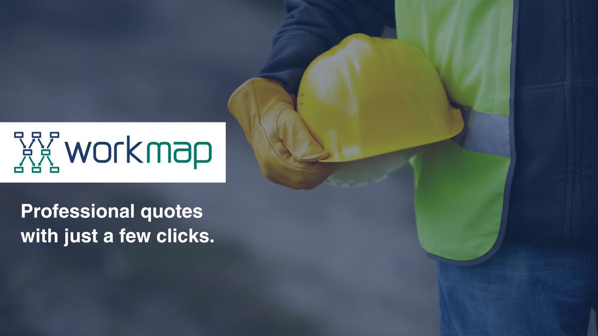 WorkMapApp's tweet photo. Need a better way to send sales quotes to your clients? With Work Map, you can create personalized quotes with just a few clicks. Start your free trial today: https://t.co/vYjpsscZtb

#SalesQuote #SalesTips #ContractorLife #ConstructionSoftware #EstimateQuoteSend https://t.co/8DwD6X4tIJ