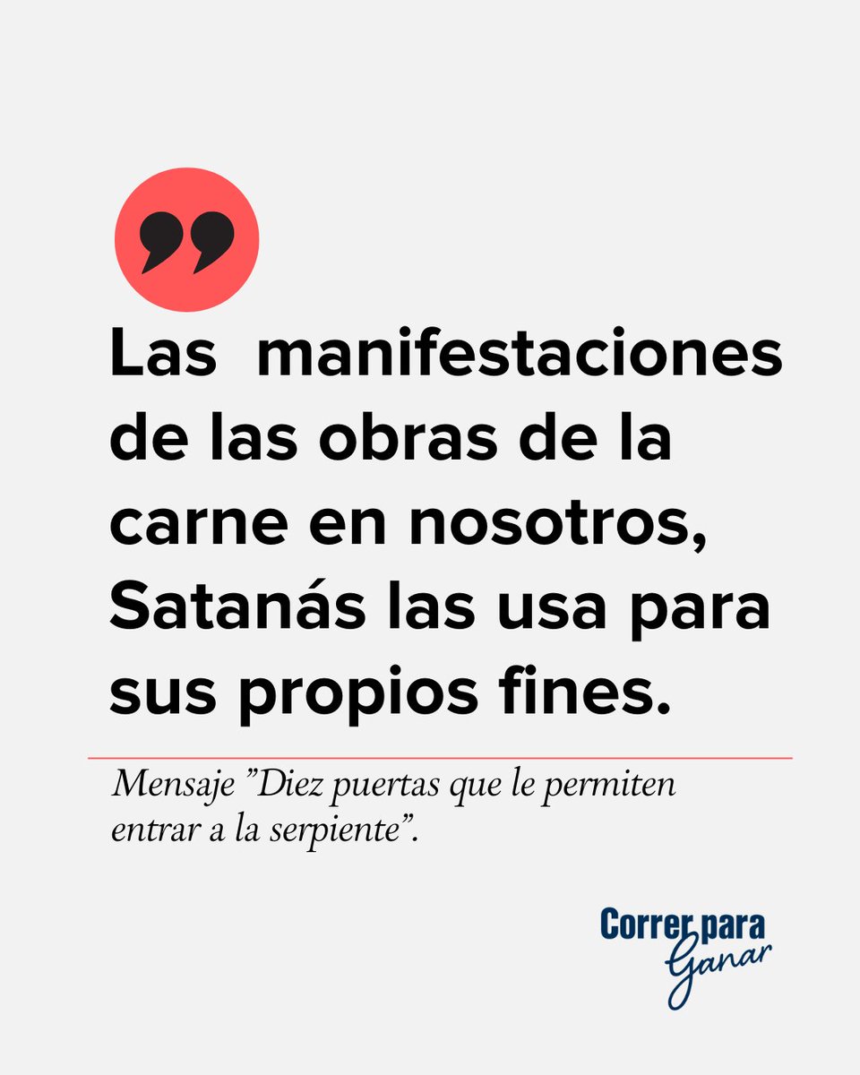 “Y manifiestas son las obras de la carne, que son: adulterio, fornicación, inmundicia, lascivia, idolatría, hechicerías, enemistades, pleitos, celos, iras, contiendas, disensiones, herejías, envidias, homicidios..."

Gálatas 5:19-21

Haz clic aquí bit.ly/eldiablode_dios