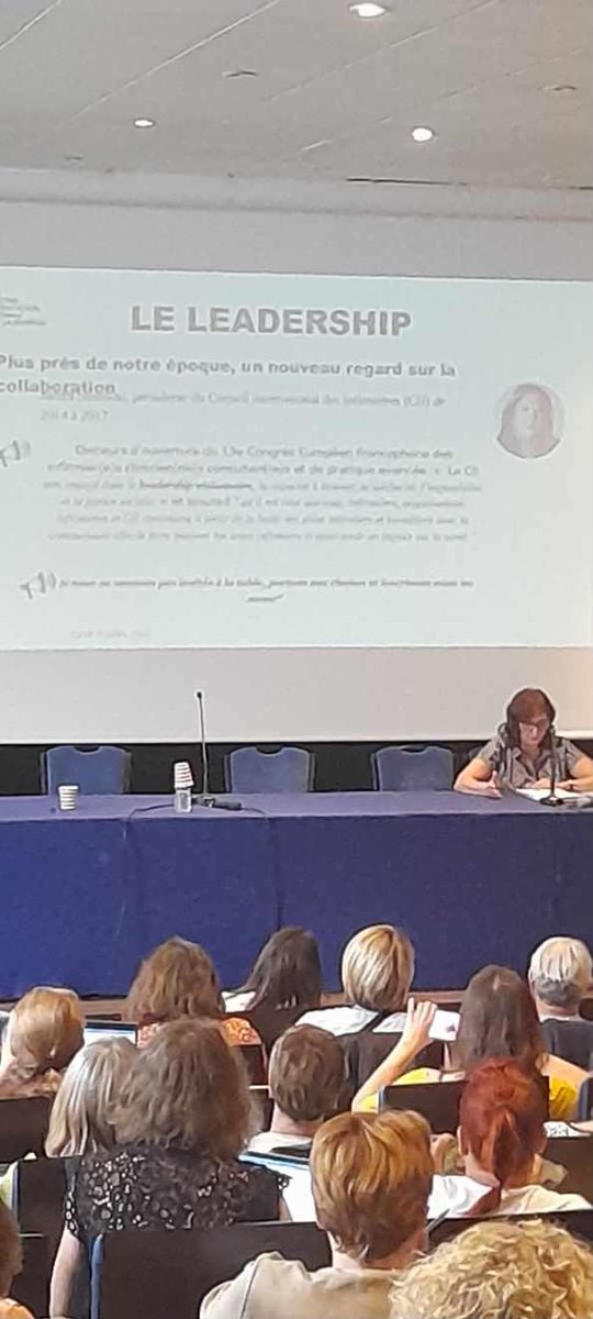 Le 3 juillet, Brigitte Lecointre, présidente de l'ANFIIDE est intervenue à une journée organisée par le ministère de l'éducation nationale et de la jeunesse. Son thème: le concept de leadership. <a href="/LecointreBrigi2/">Lecointre Brigitte</a> <a href="/CNP_Infirmier/">CNP infirmier (CNPI)</a> <a href="/SarahEE75/">Sarah LE JOLY</a>  <a href="/CIF_infirmier/">Collège Infirmier</a> <a href="/infirmierscom/">Infirmiers.com</a>