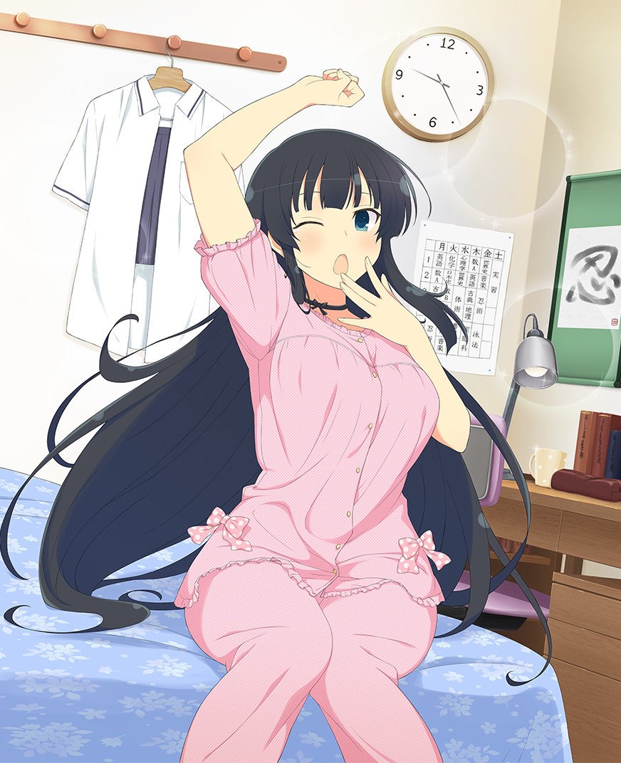 She's awake, and ready to start the day.