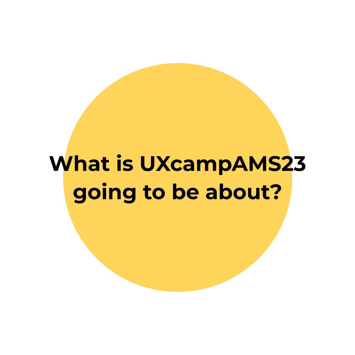 UX Camp Amsterdam tweet media