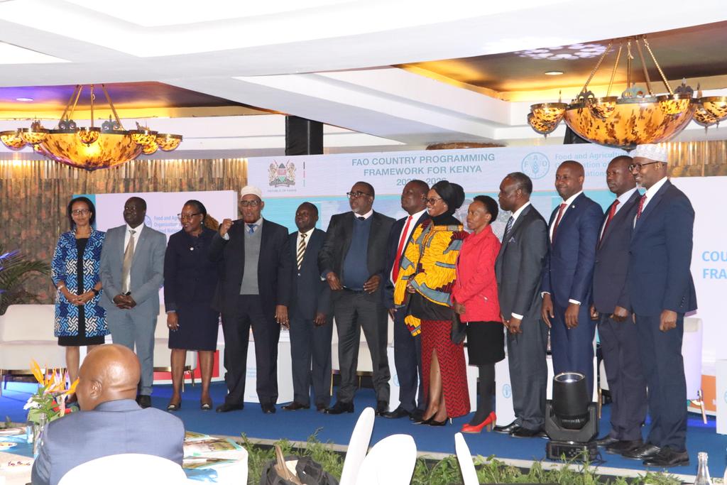 kenaff_farmers's tweet photo. This morning, Ms. Brenda Sakong represented KENAFF at the official launch of the @FAOKenya Country Programming Framework (2022-2026) anchored on the Four Better: Better Production, Better Nutrition, Better Environment & Better Life.
#FAOStrategyLaunch @FAOKenya https://t.co/Y7coWbLQp9