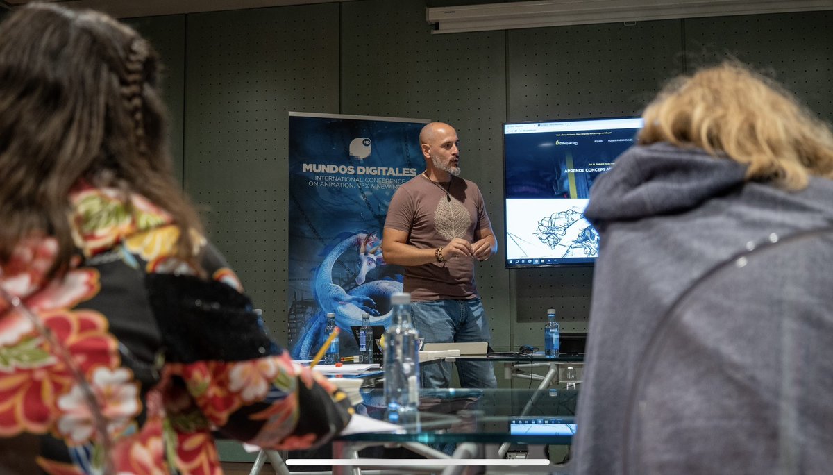 Comenzamos #MD23 con los más jóvenes, en el Taller de Diseño de Personajes impartidos por Marcos Raya 😍

<a href="/Depucoruna/">Deputación da Coruña</a> <a href="/dibujarbien/">DibujarBien.com</a>