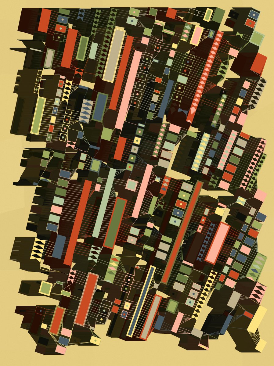 Tezumies's tweet photo. ☕gm with Drawn Apart #0

Cant wait to see what you all mint today😀

 Free mint @Mint256ART

#generativeart #generative #Tezumie #genartclub #p5js https://t.co/Uladpjs59i