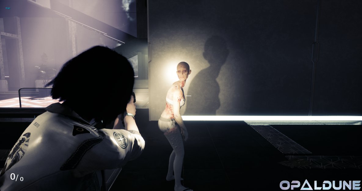 Got her to look :) 

Feeling very good, just put in the newest base enemy model.

If you liked it 
Like 
or
Retweet  

Sub to our channel if you want to see more stuff! youtube.com/watch?v=Mat4Y-… 

#自作ゲーム #ホラーゲー #horrorgame #horrorgames #survivalhorrorgame #rpghorrorgame