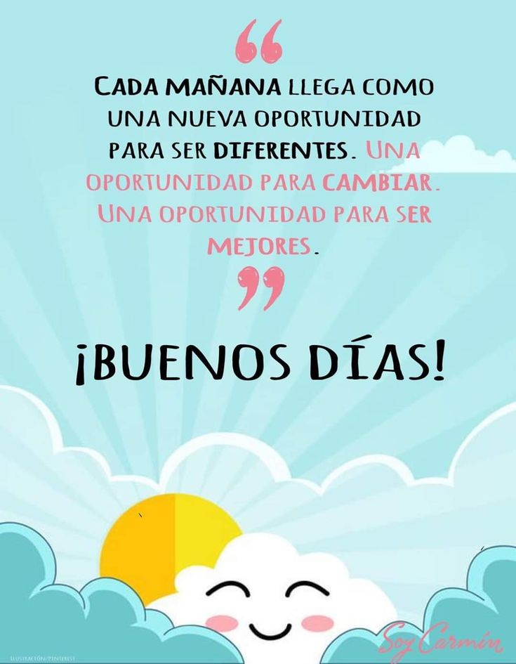 Buenos días! 
#FelizMiercoles