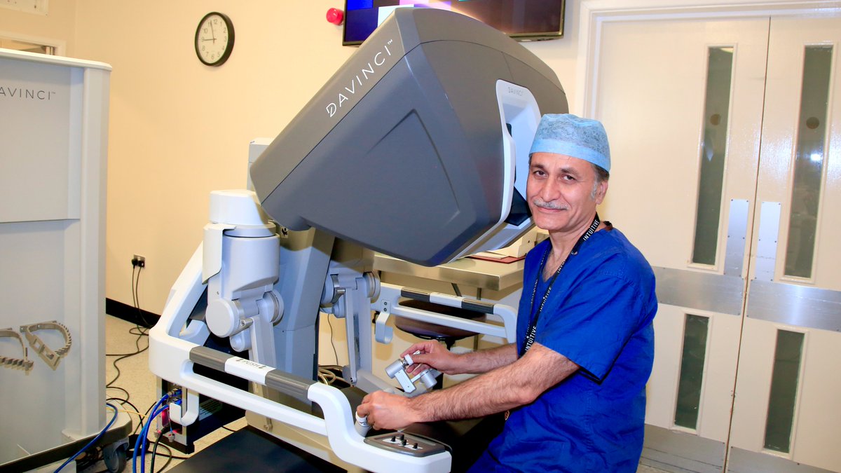 As the NHS celebrates its 75th anniversary today, 5 July, Wye Valley NHS Trust is delighted to announce the arrival of a £1 million surgical robot, which means  shorter stays in hospital and a quicker recovery for patients shorturl.at/bctJ9