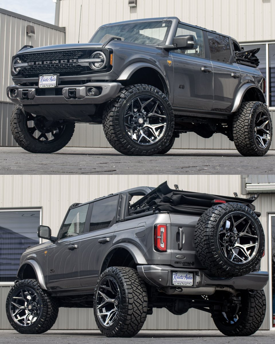 4PlayWheels's tweet photo. NEW BUILD FOR SALE by @krietzcustoms
2022 Ford Bronco
22x12 4Play 4P06 Wheels
3.5" RC Suspension Lift
Krietz Customs Color Match Package
#4playwheels #fordbronco #liftedbronco #35's #4p06 #bronco #krietzcustoms https://t.co/O0XSlfyffK