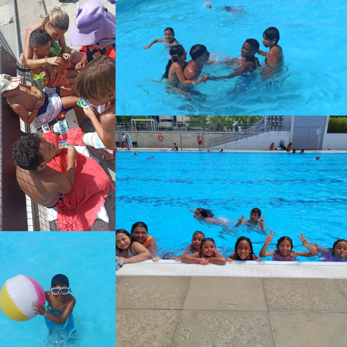 Último día de piscina! 💦 Gracias al Ayuntamiento de <a href="/madrid/">Ayuntamiento Madrid</a> y al Centro Deportivo Municipal Palomeras por poder disfrutar de estas instalaciones durante los campamentos urbanos! 👏🏼☀️

#CaixaProInfancia #ociosaludable 

@la_coordinadora <a href="/FundlaCaixa/">Fundación ”la Caixa”</a> @MadridFamilias
