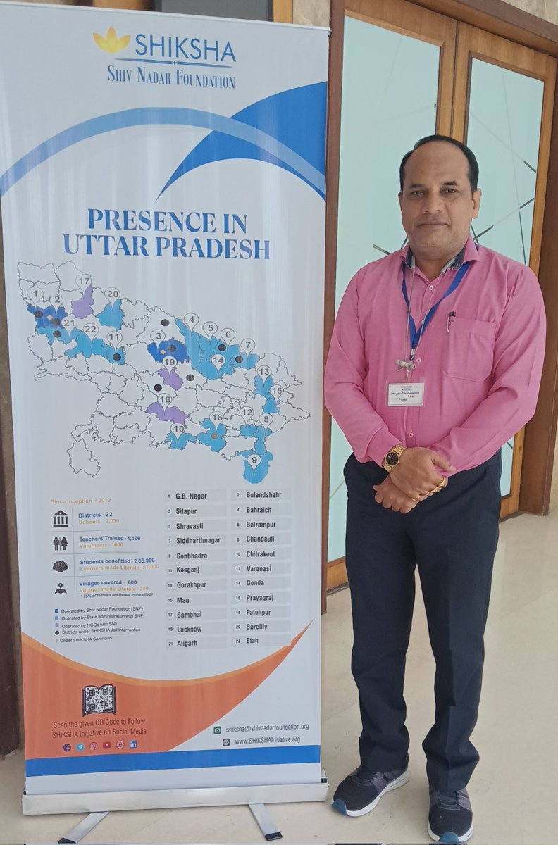 Sanjeev Sharma ,State AwardeeTeacher/SRG -Aligarh tweet media