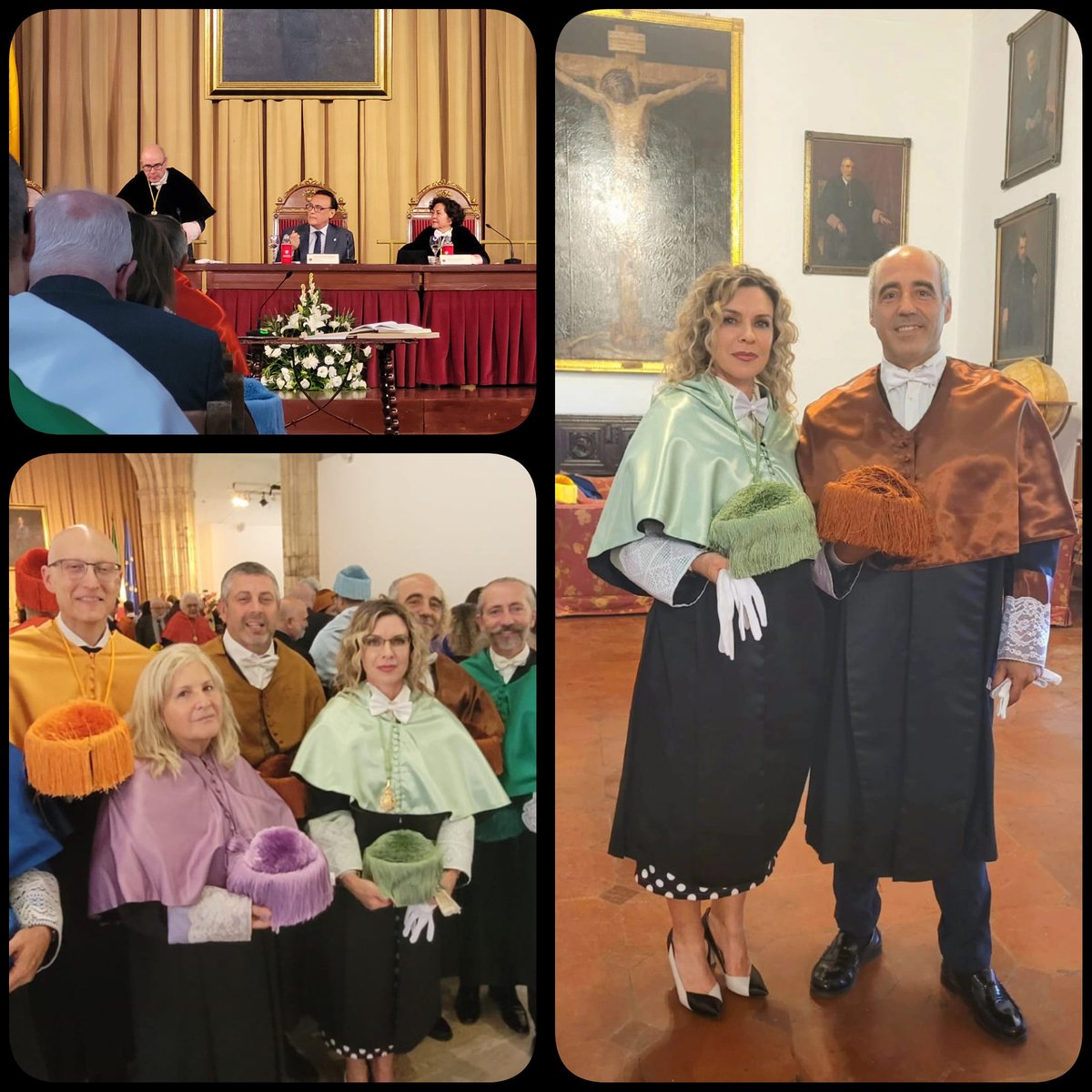 Rector Magnífico de la UGR, D. Pedro Mercado. Enorme responsabilidad, y enorme reto, estar al frente de nuestra Institución, como también es nuestra responsabilidad, la de los Directores de Departamento, velar por ella. Gracias <a href="/PedroMercadoUGR/">Pedro Mercado UGR</a>, mil gracias, @PilarArandaUGR